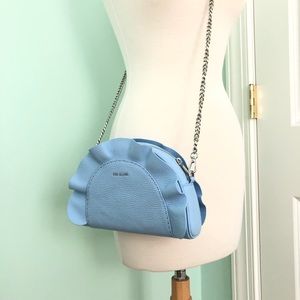 EUC Ted Baker Crossbody Purse Bag Light Blue